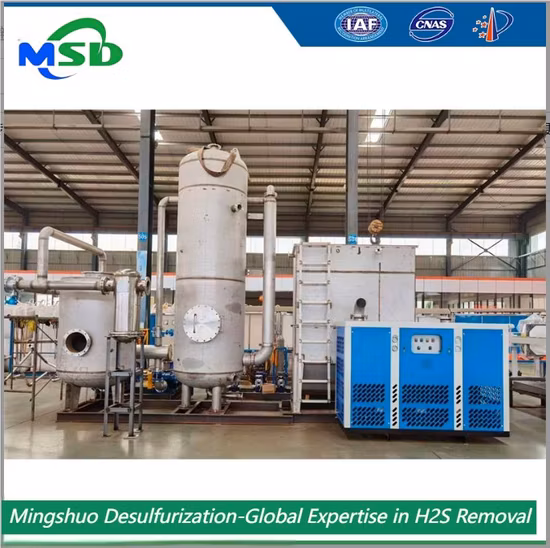 Eisenhydroxid-Entschwefelungsmittel mit hoher Schwefelkapazität für CO2-Strom