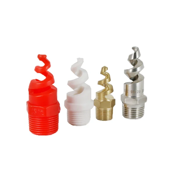 Spiral-Sprühstrahldüse aus Edelstahl