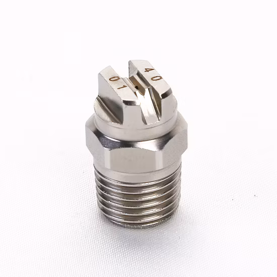 304ss 1/4 Autowäsche 65 und 110 Grad Vee Jet Flachstrahl-Sprühdüse